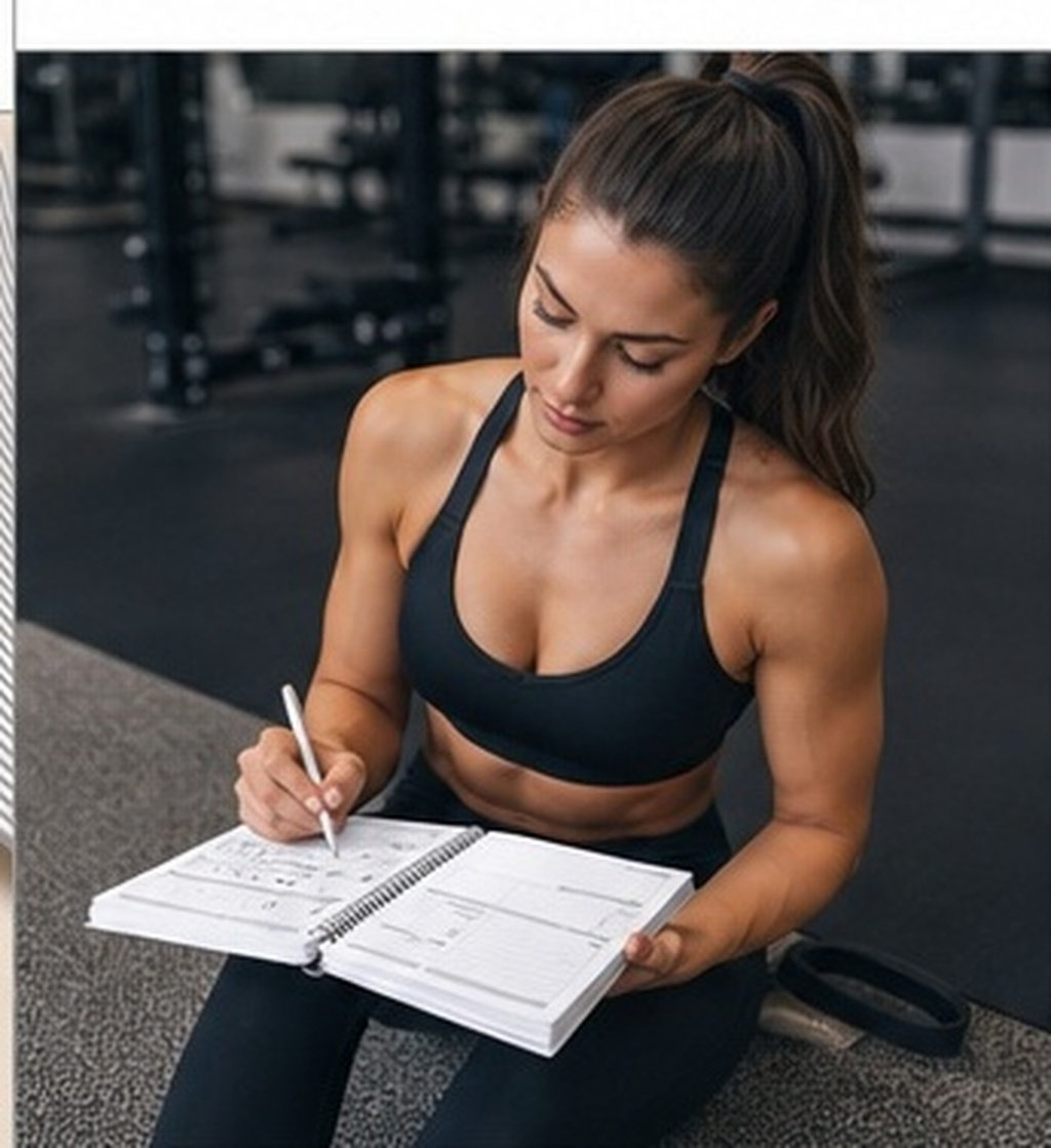 Nutrition Of Fitness - Fitness Planlayıcı Günlüğü 11,7x8,5 Spor Salonu