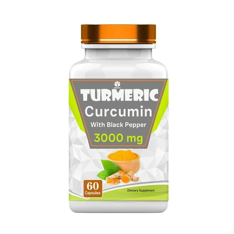 Turmeric Curcumin Capsule - Karabiber İçeren Zerdeçal Kurkumin Kapsülleri |